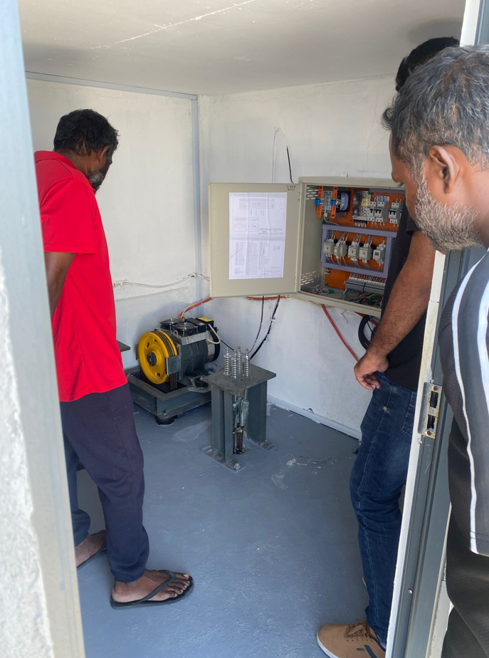 Site Inspection for K Guraidhoo Project